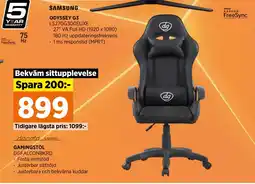 Power GAMINGSTOL erbjuda