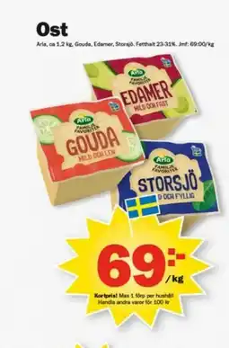 Pekås Ost erbjuda
