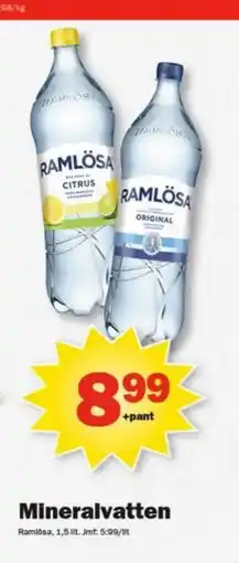 Pekås Mineralvatten erbjuda