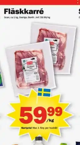 Pekås Fläskkarré erbjuda