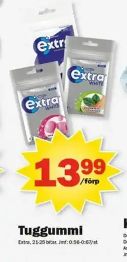 Pekås Tuggummi erbjuda