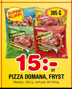 Nya Pulsen PIZZA DOMANA, FRYST erbjuda