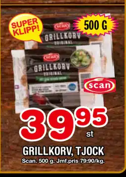 Nya Pulsen GRILLKORV, TJOCK erbjuda
