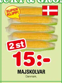 Nya Pulsen MAJSKOLVAR erbjuda