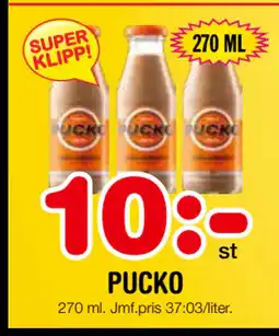 Nya Pulsen PUCKO erbjuda