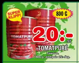 Nya Pulsen TOMATPURÉ erbjuda