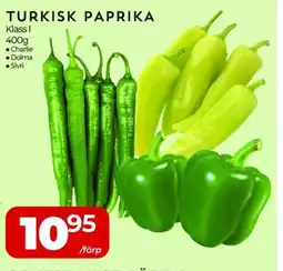 Matrix Butikerna Turkisk Paprika erbjuda