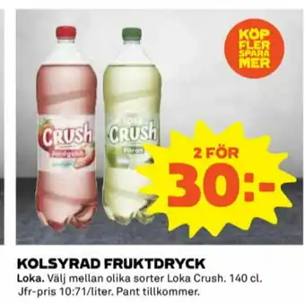 Coop Päron Läskedryck erbjuda