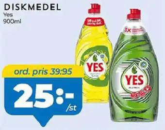 Yes Diskmedel 900ml