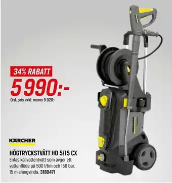 Tools Karcher Högtryckstvätt HD 5/15 CX erbjuda