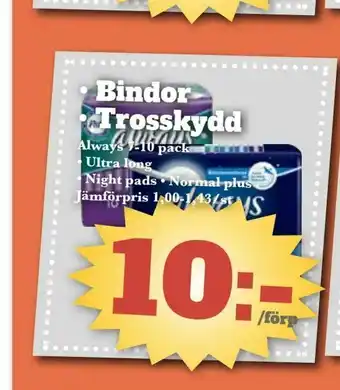 • Bindor • Trosskydd