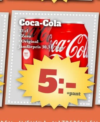 Bonum Matmarknad Coca-Cola erbjuda