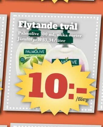 Bonum Matmarknad Flytande tvål erbjuda