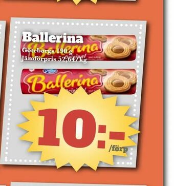Bonum Matmarknad Ballerina erbjuda