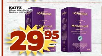 Bonum Matmarknad Kaffe erbjuda