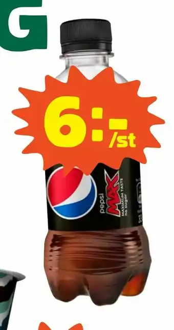 Coop Pepsi MAX erbjuda
