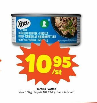 Coop Forum Tonfisk i vatten erbjuda