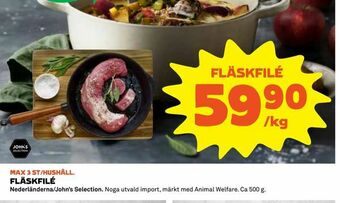 Coop Daglivs Fläskfilé erbjuda