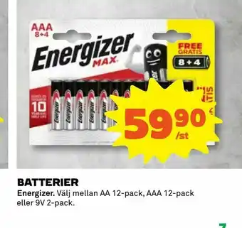 Batterier