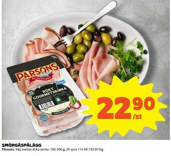 Coop Daglivs Smörgåspålägg erbjuda