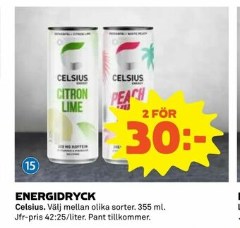 Coop Daglivs Energidryck erbjuda