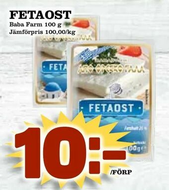 Din Mat Fetaost erbjuda