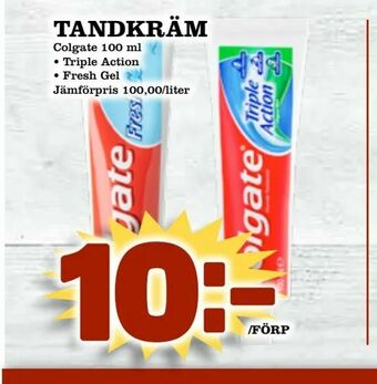 Din Mat Tandkräm erbjuda