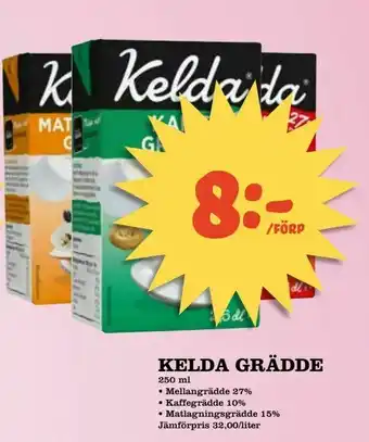 Kelda grädde
