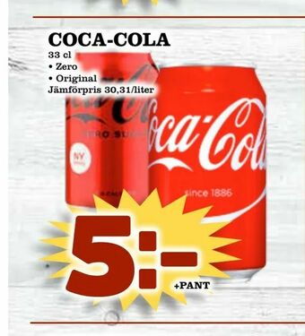 Din Mat Coca-cola erbjuda