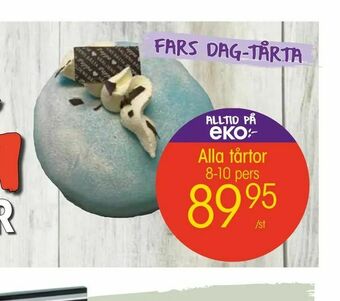 EKO Alla tårtor erbjuda