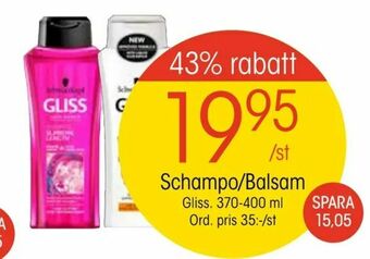 EKO Schampo/Balsam erbjuda