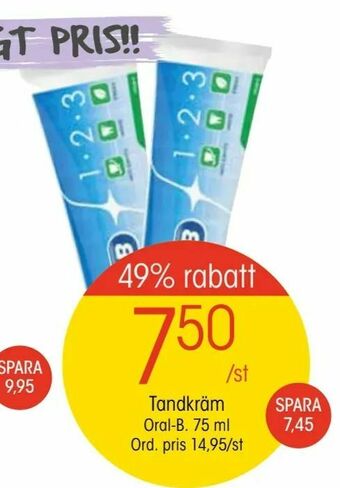 EKO Tandkräm erbjuda