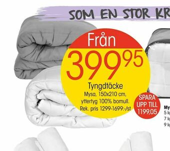 EKO Tyngdtäcke erbjuda