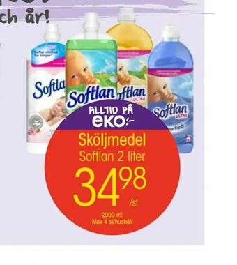 EKO Sköljmedel erbjuda