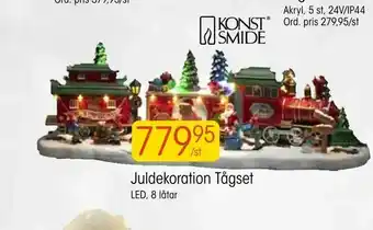 EKO Juldekoration Tågset erbjuda