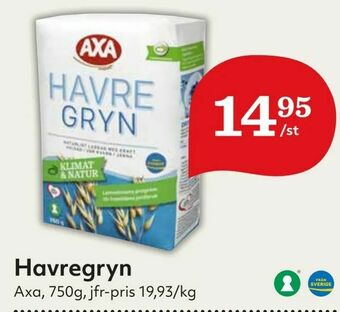 Hemköp Havregryn erbjuda