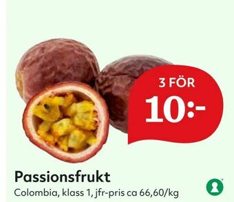 Hemköp Passionsfrukt erbjuda