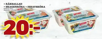 minmatbutik Räksallad • skagenröra • ishavsröra erbjuda