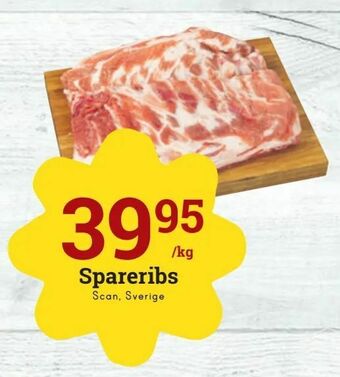 minmatbutik Spareribs erbjuda