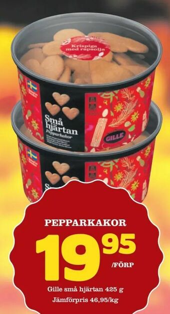 minmatbutik Pepparkakor erbjuda
