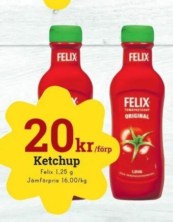 minmatbutik Ketchup erbjuda