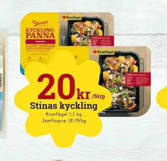 minmatbutik Stinas kyckling erbjuda