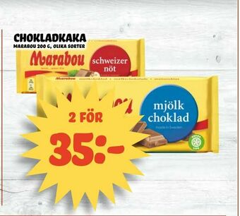 Nelins Chokladkaka erbjuda
