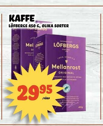 Nelins kaffe erbjuda