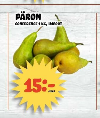 Nelins päron erbjuda