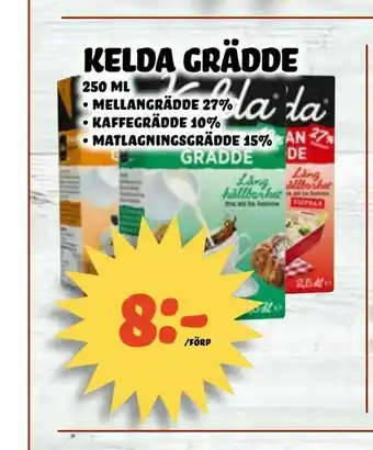 Nelins kelda grädde erbjuda