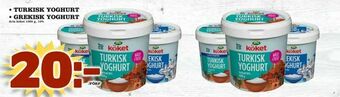 Nelins Turkisk yoghurt • grekisk yoghurt erbjuda