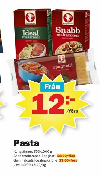 Pekås Pasta erbjuda