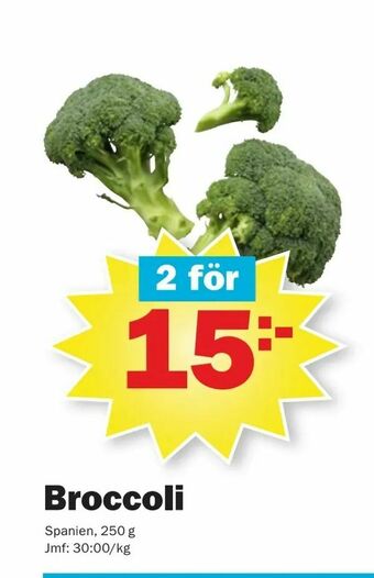 Pekås Broccoli erbjuda