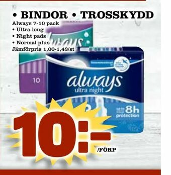 Prisma Mat Bindor • trosskydd erbjuda